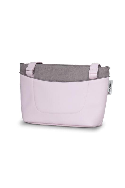 Коляска 3 в 1 Riko Basic Aicon 05 серо-розовый