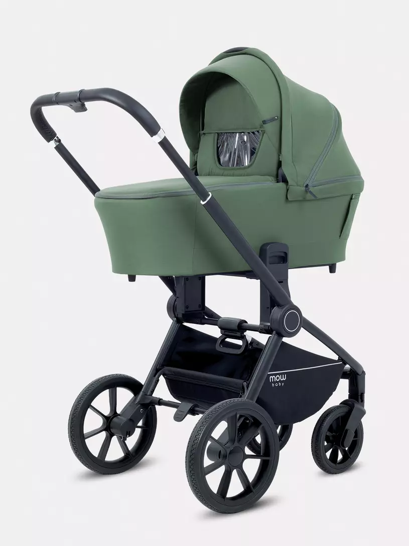 Коляска 3 в 1 Mowbaby Zoom PU Olive