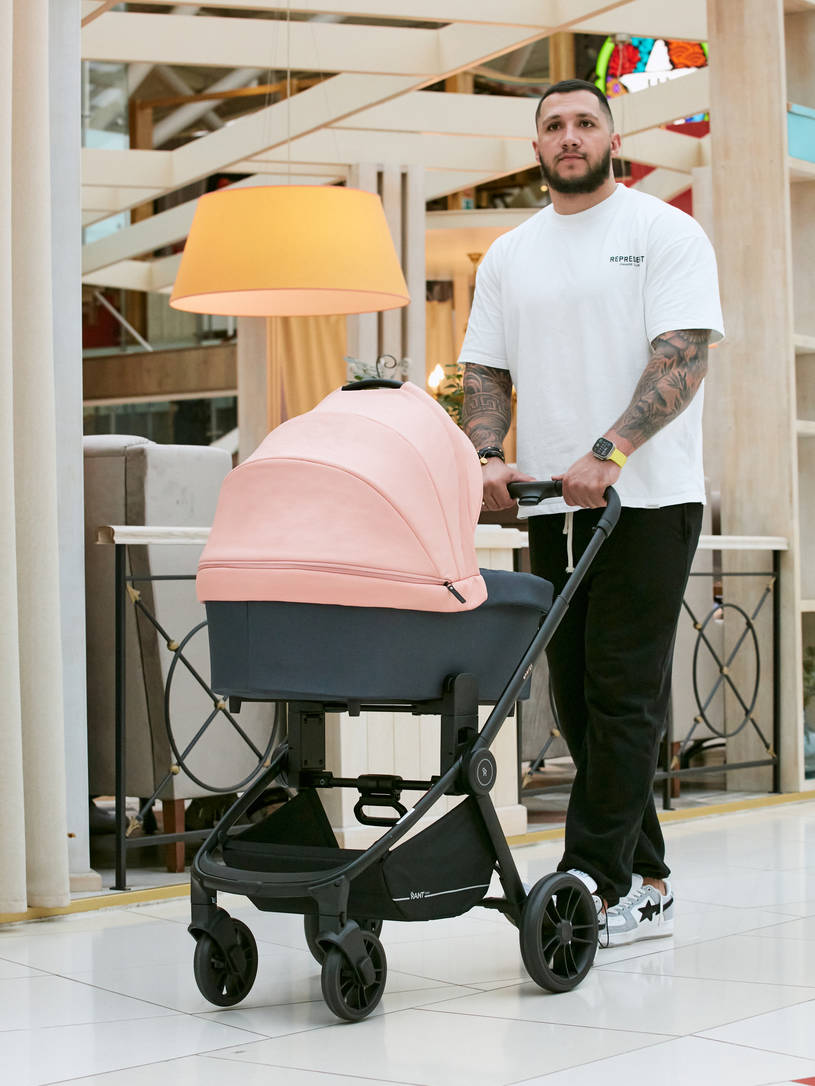 Коляска 3 в 1 Rant Basic Energy Coral