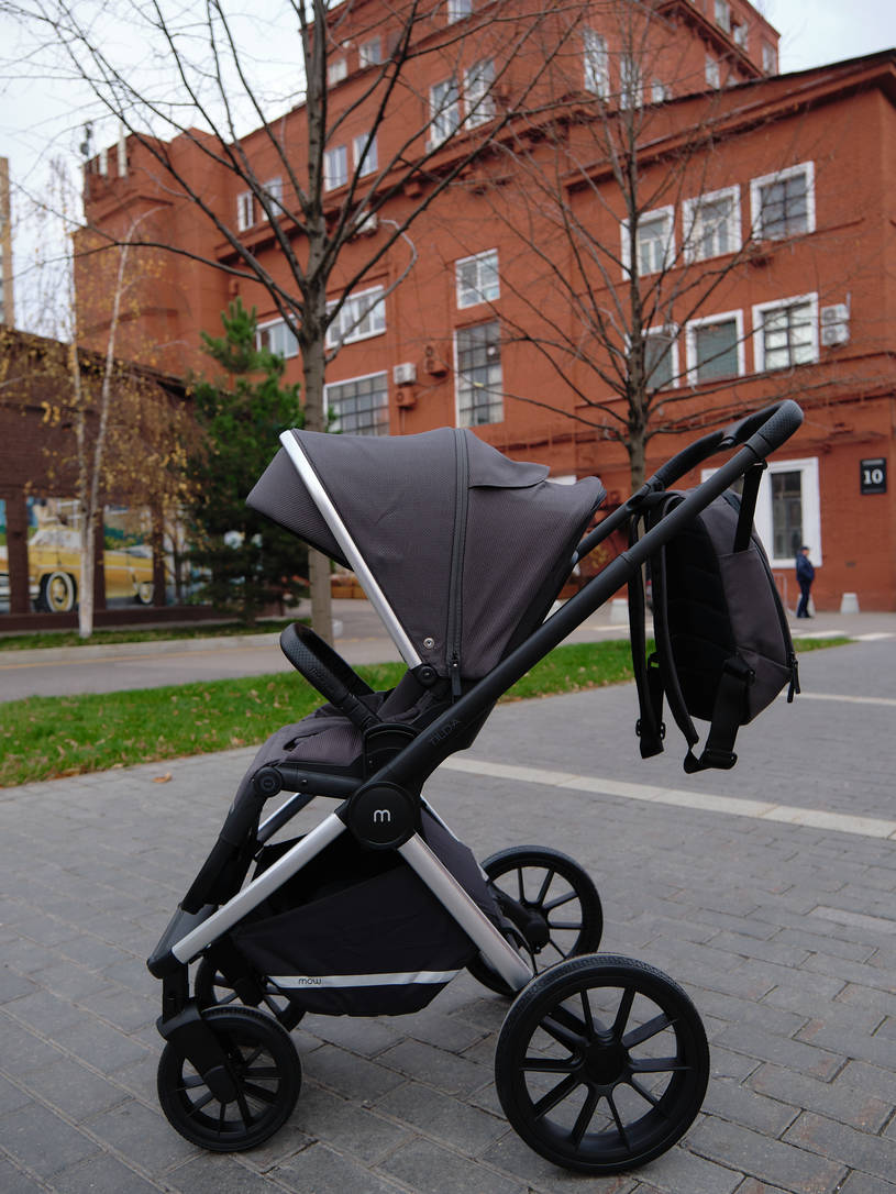 Коляска 2 в 1 Mowbaby Tilda Carbon