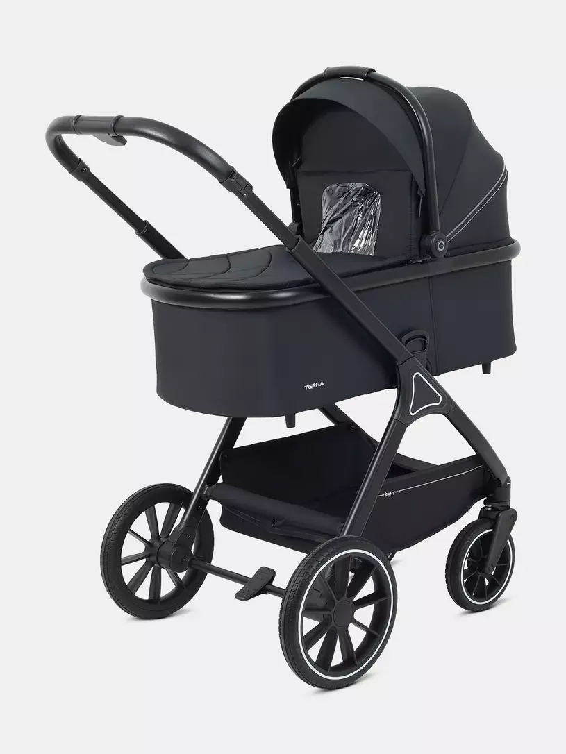 Коляска 2 в 1 Rant Basic Terra Black