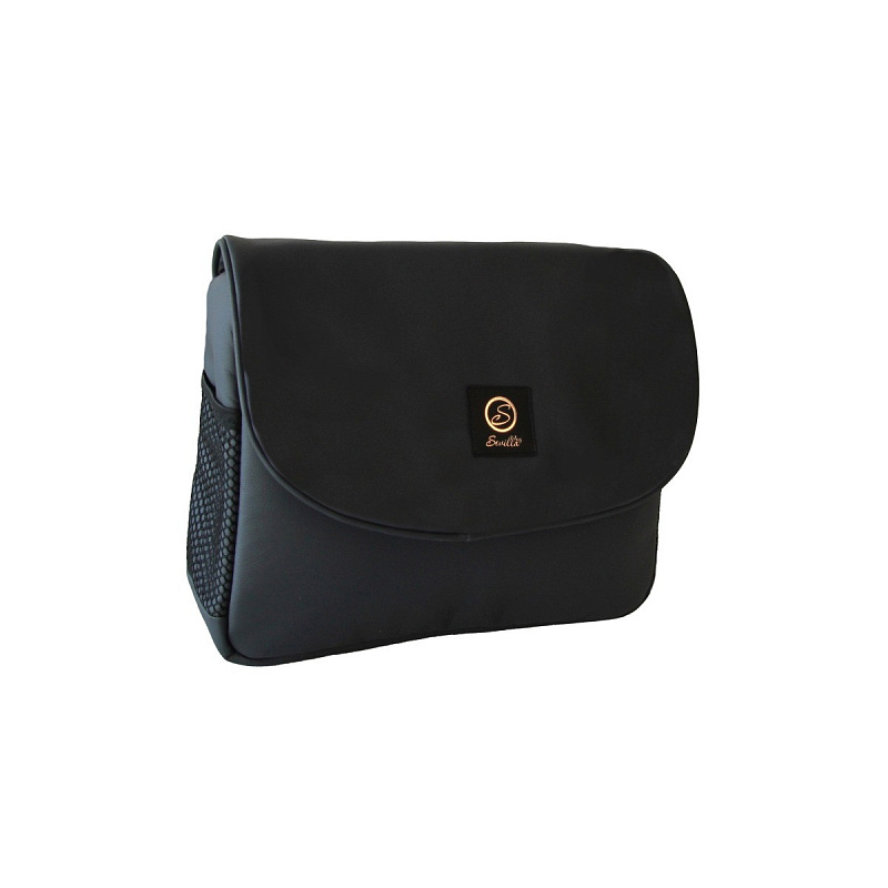 Детская коляска Sevillababy Tisso 2 в 1 черный экокожа