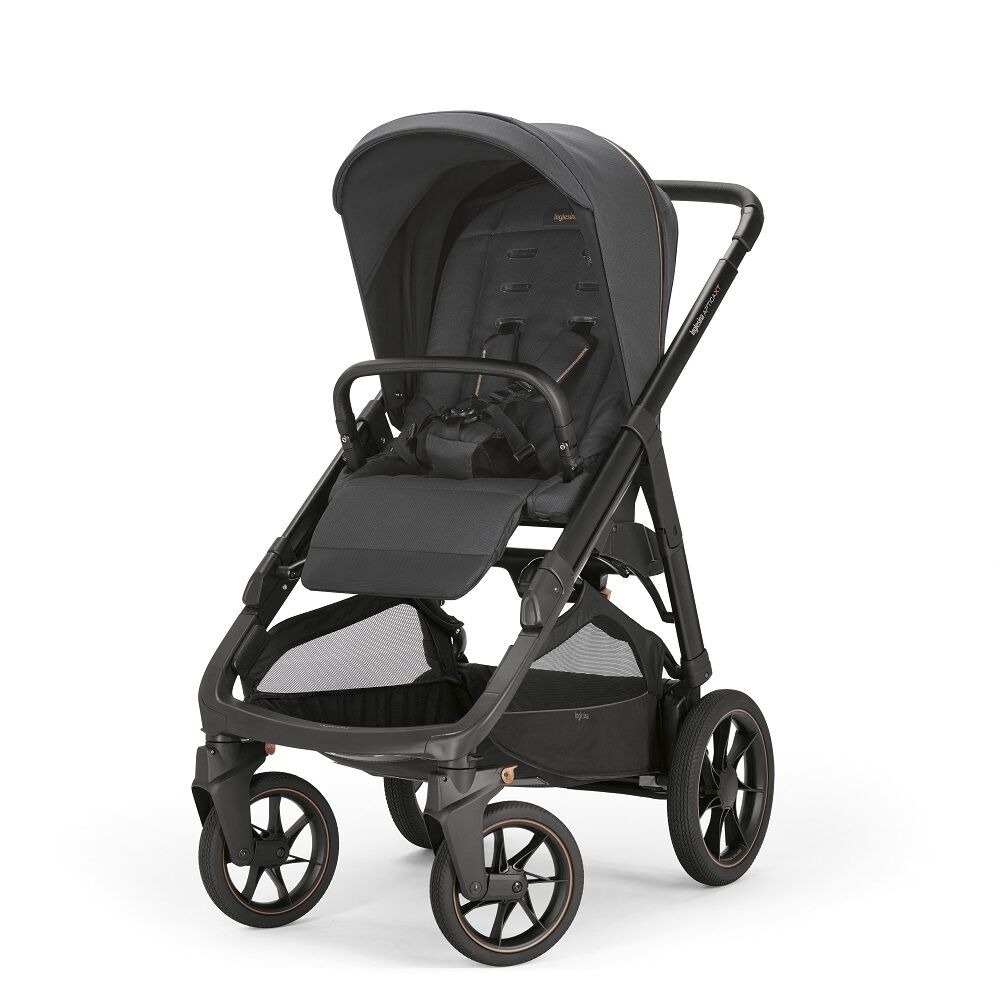 Коляска 2 в 1 Inglesina Aptica XT New с подставкой под люльку Stand Up, Magnet Grey