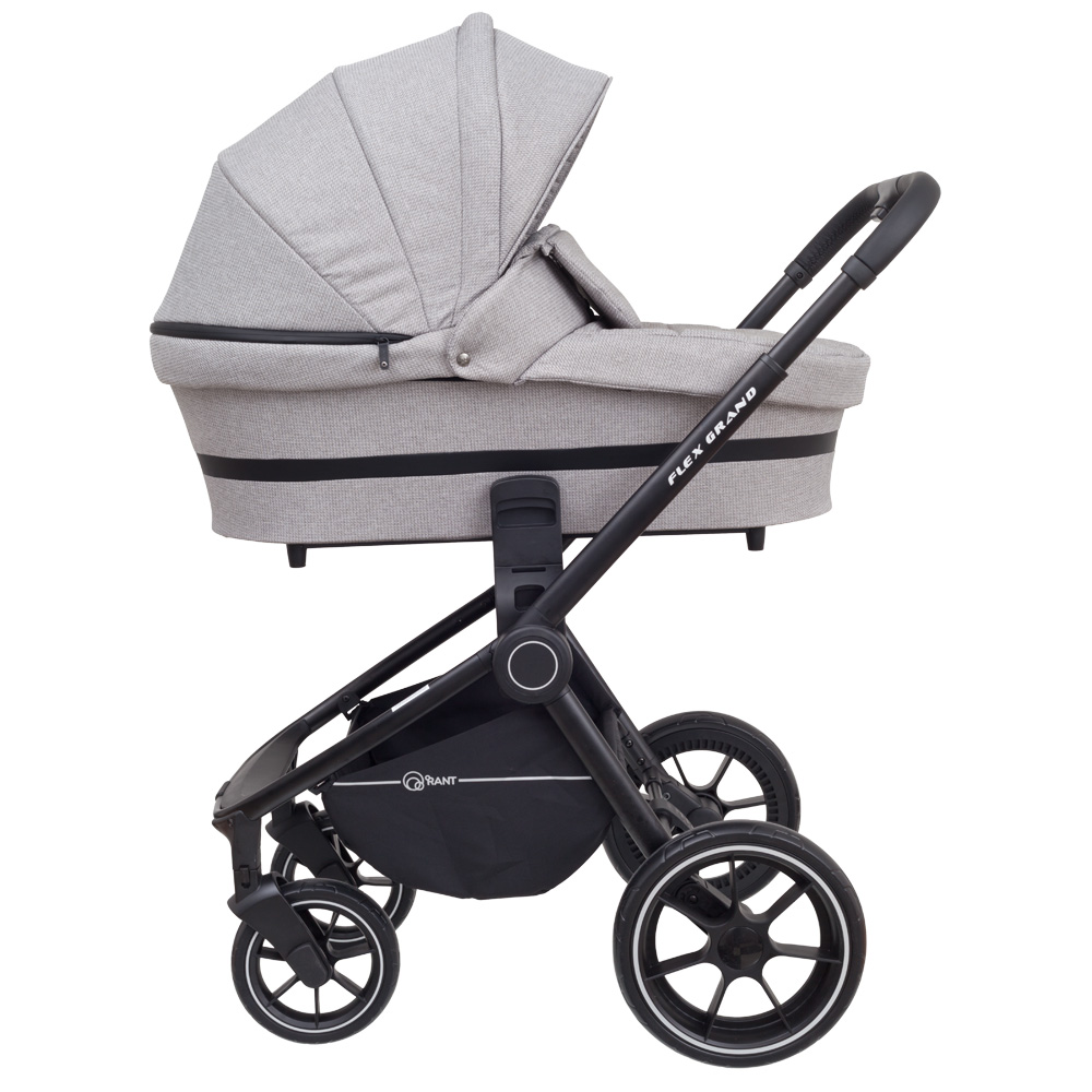 Коляска 3 в 1 Rant Flex Grand Mineral Silver темно-серый