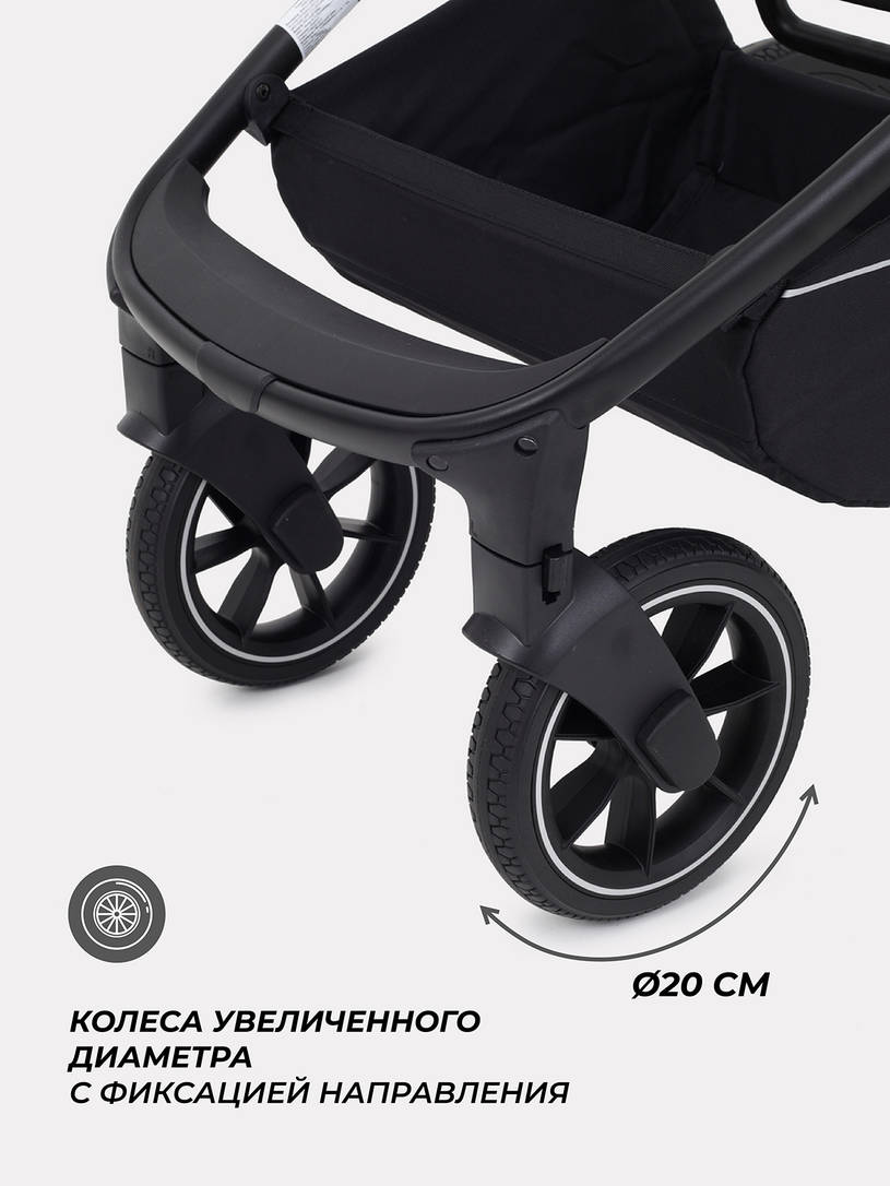 Коляска 2 в 1 Mowbaby Zoom PU silver cacao brown