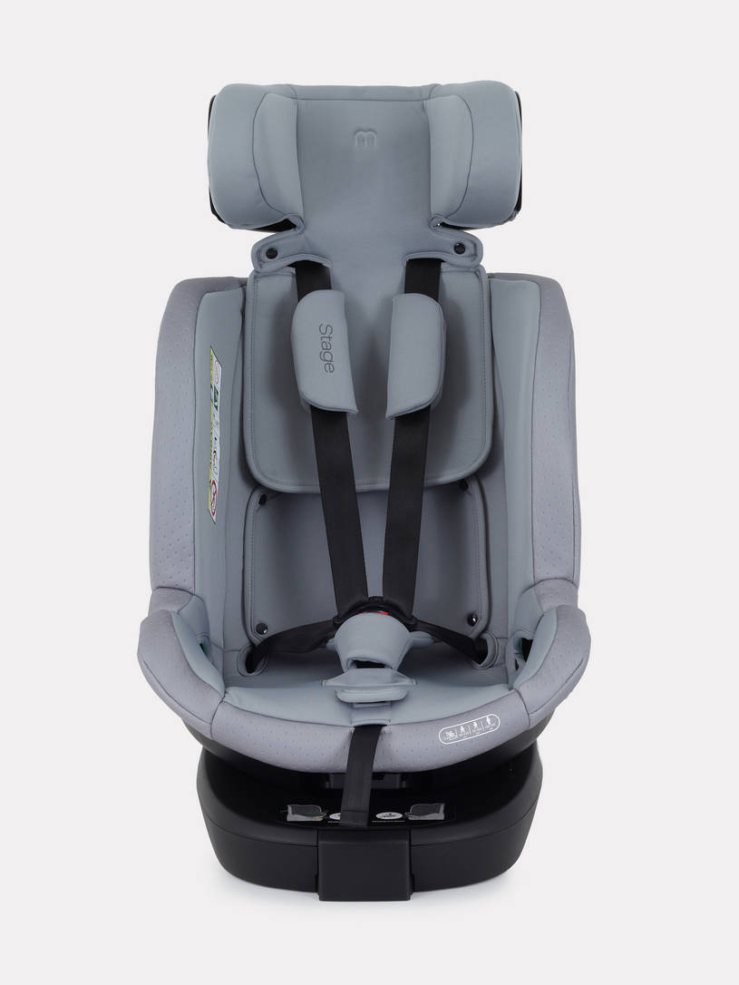 Автокресло Mowbaby Stage isofix (40-150 см) 0-36 кг Grey