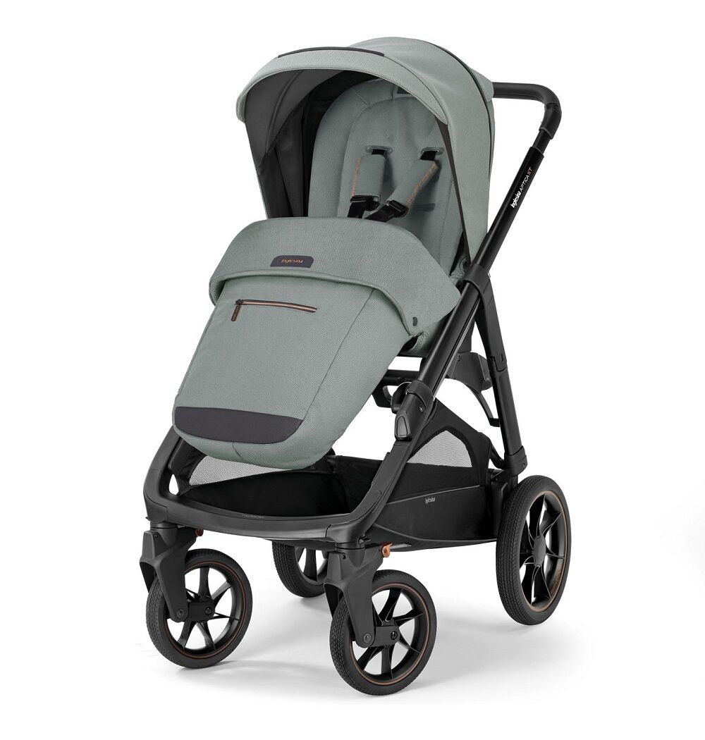 Коляска 3 в 1 i-Size Inglesina Aptica XT New с подставкой под люльку Standup, Igloo Grey