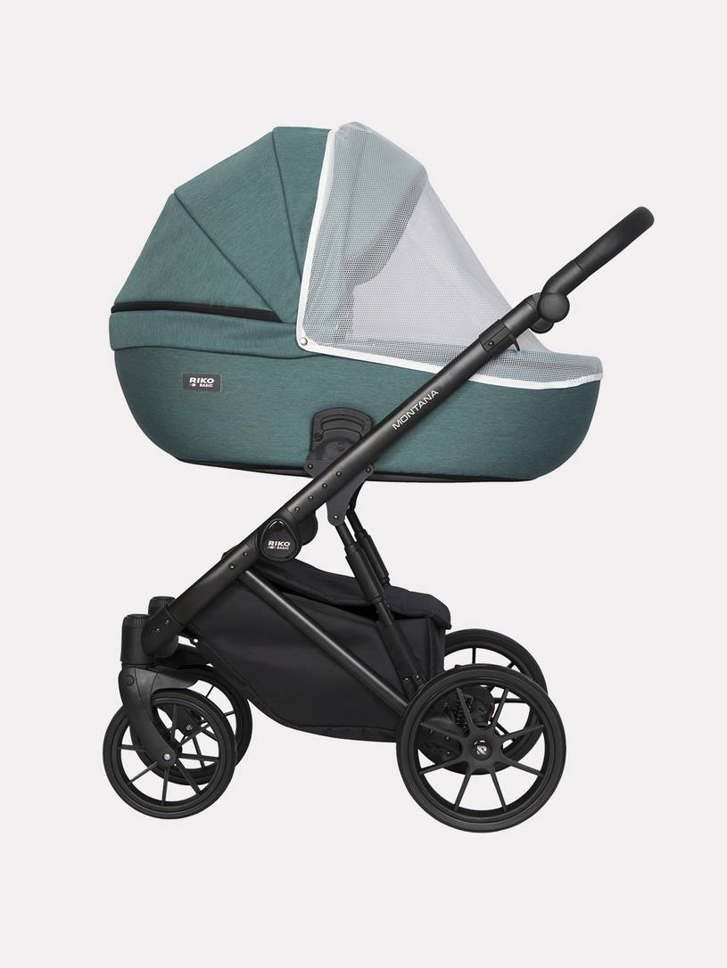 Коляска 2 в 1 Riko Basic Montana 06 изумруд