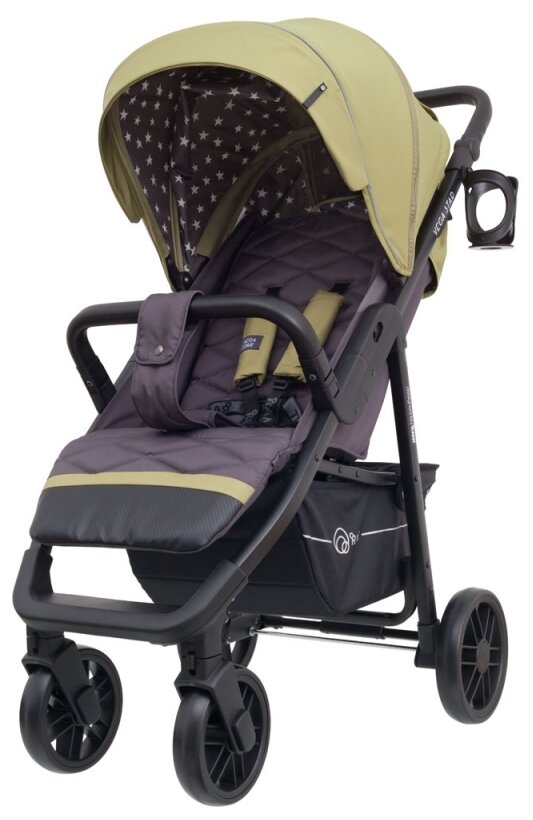 Коляска прогулочная Rant Vega Star Greek Olive. Цвет: Оливковый