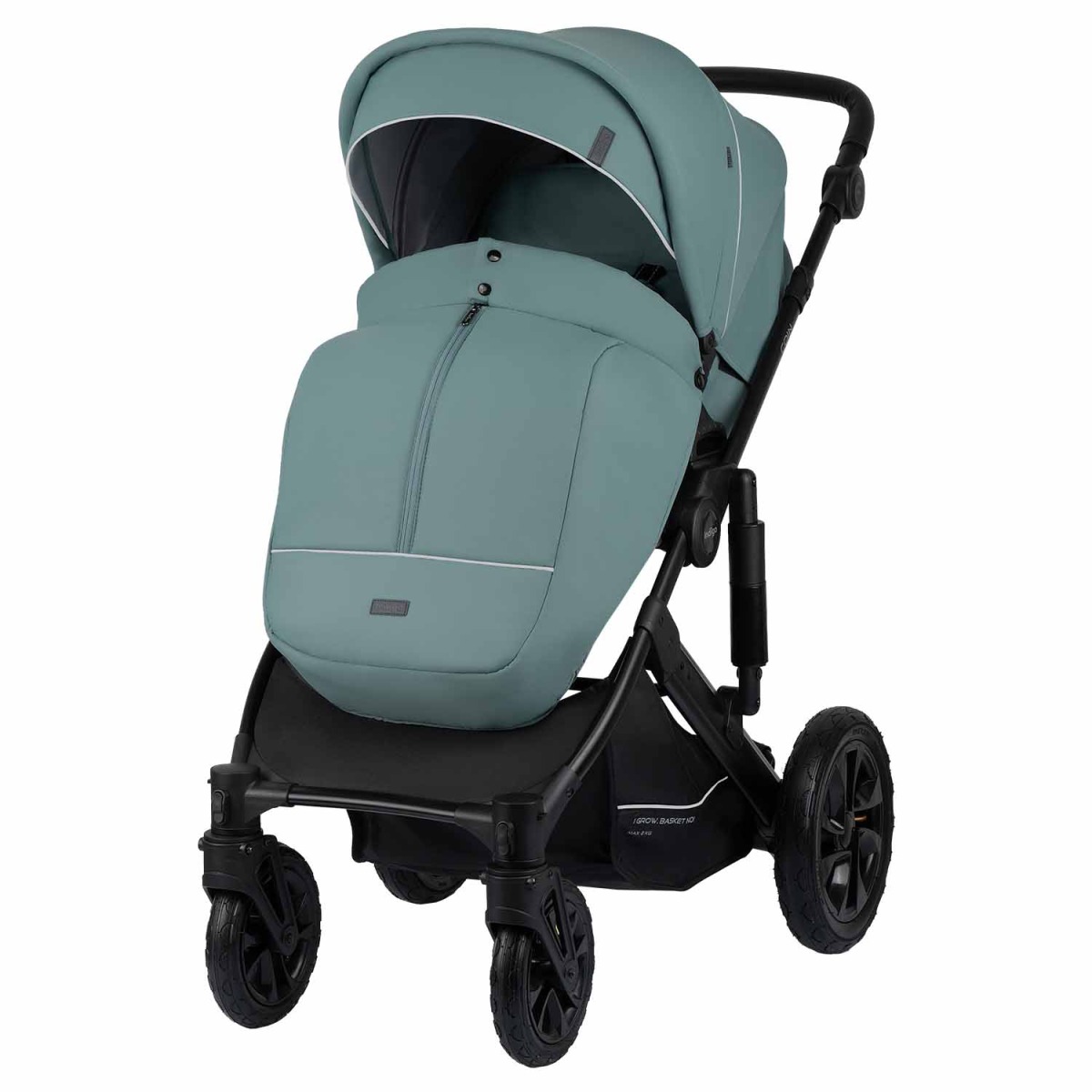 Коляска 2 в 1 Indigo Coin, Зеленый