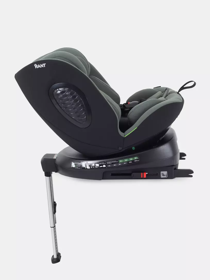 Автокресло Rant Helix isofix группа 0/1/2/3 (40-150 см; 0-36 кг), Green
