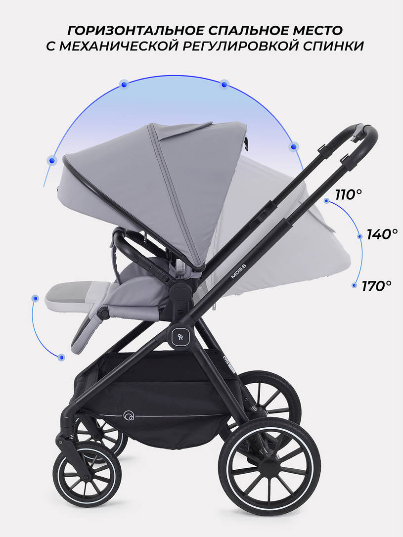 Коляска 2 в 1 Rant Moss Sage green