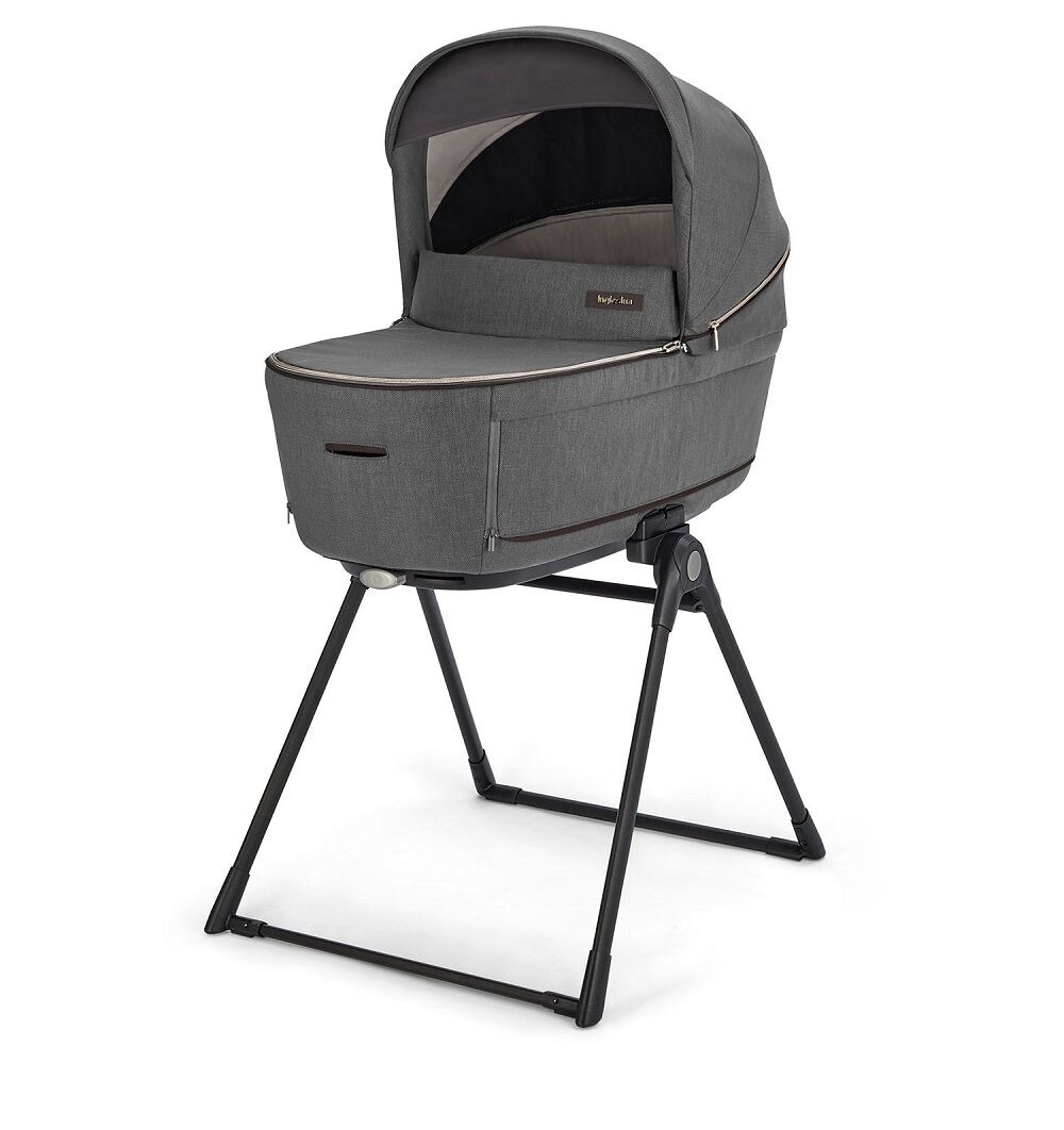 Коляска 3 в 1 Inglesina Aptica New 2025 + Автокресло Inglesina Darwin i-Size (0-13 кг), Velvet Grey (Темно-серый)
