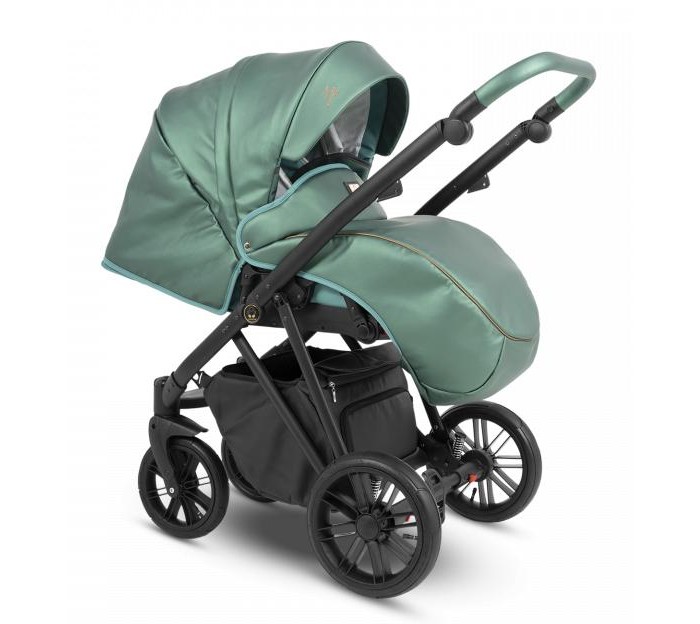 Коляска Camarelo Zeo 3 в 1 экокожа тифани