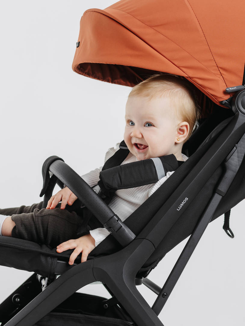 Коляска прогулочная Rant Lumos Maroon brown