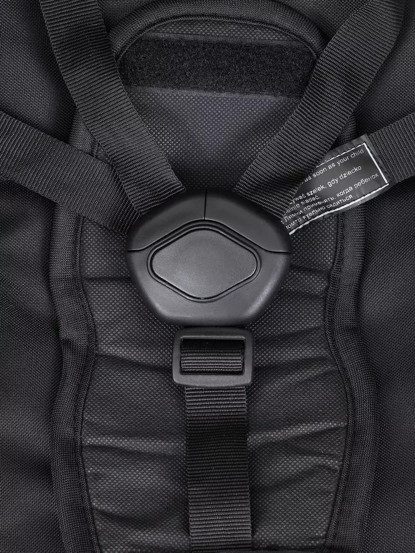 Коляска 3 в 1 Mowbaby Opus Midnight black, Черный