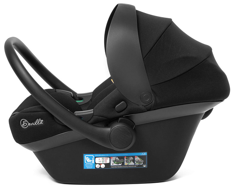 Автолюлька Sevillababy Cosmo 0-13 кг черный