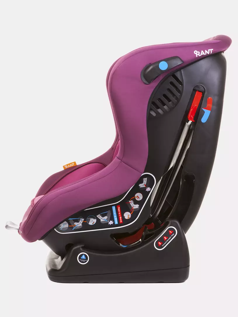 Автокресло Rant Pilot группа 0-1 (0-18 кг), цвет: розовый