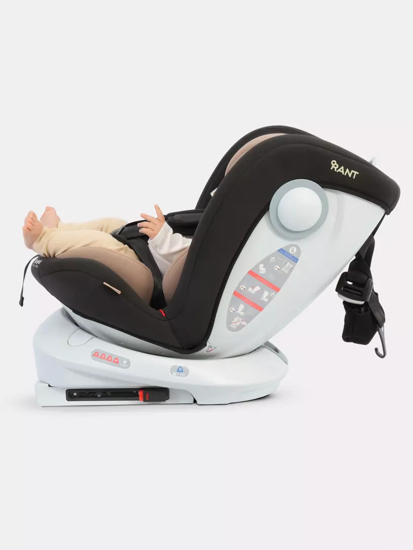 Автокресло Rant Drive Isofix 0/1/2/3 (0-36 кг) Beige