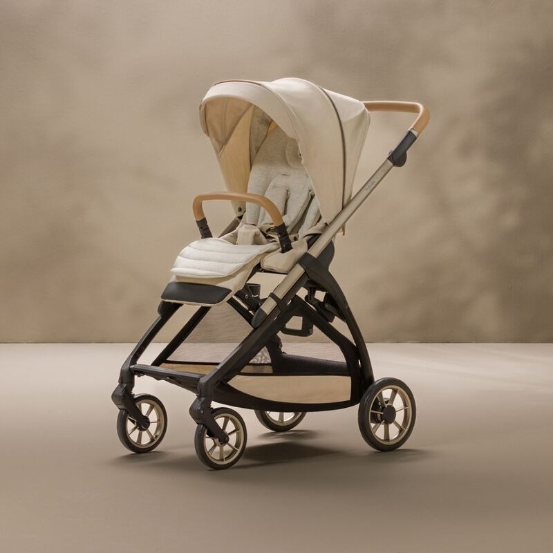 Коляска 3 в 1 Inglesina Electa Element с подставкой под люльку Stand Up, Pure Ecru