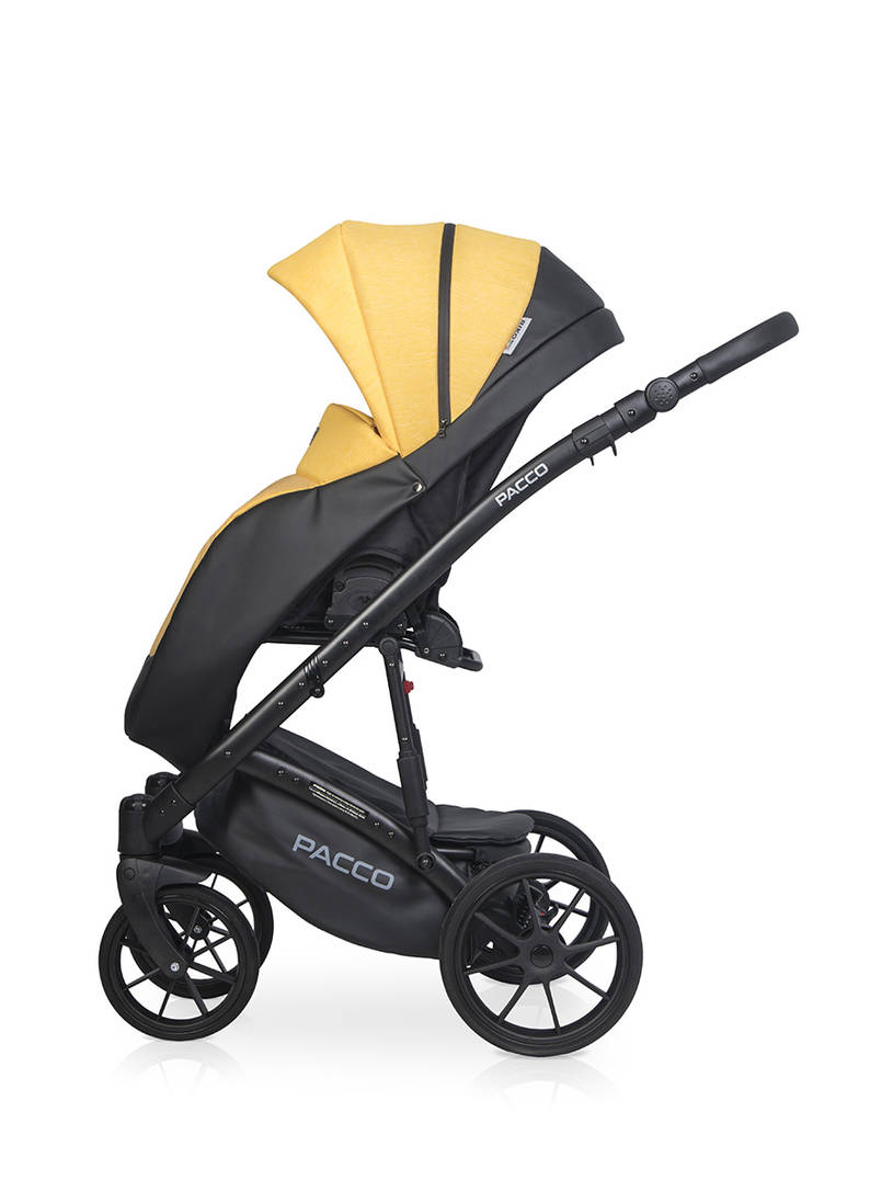 Коляска 2 в 1 RIKO BASIC PACCO 08 YELLOW