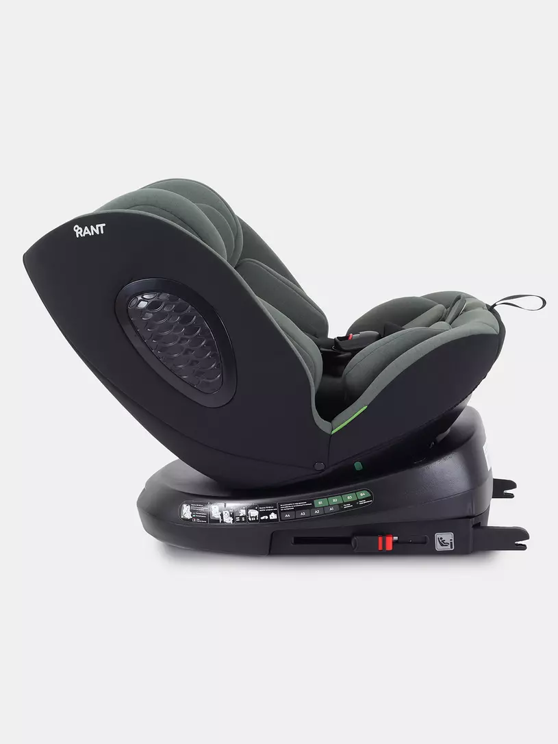Автокресло Rant Helix isofix группа 0/1/2/3 (40-150 см; 0-36 кг), Green