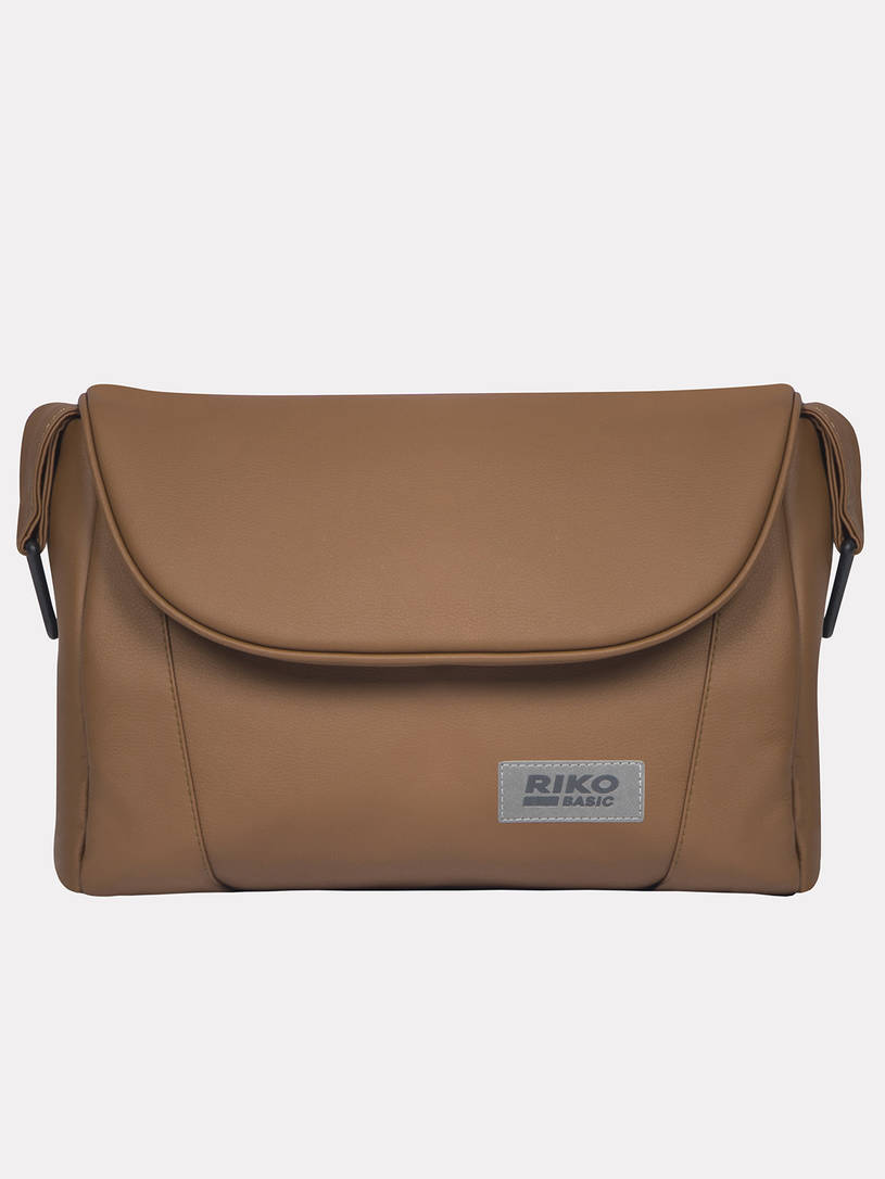 Коляска 2 в 1 Riko Basic Montana Ecco 18 caramel, коричневый