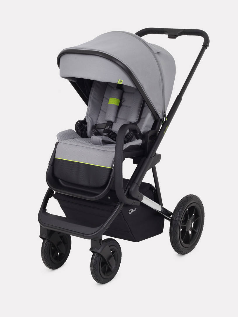Коляска 2 в 1 Rant Axiom Grey