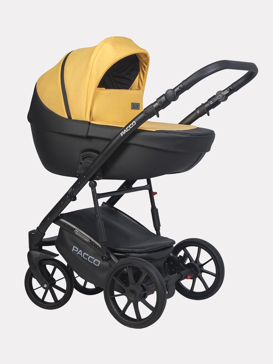 Коляска 3 в 1 RIKO BASIC PACCO 08 Yellow