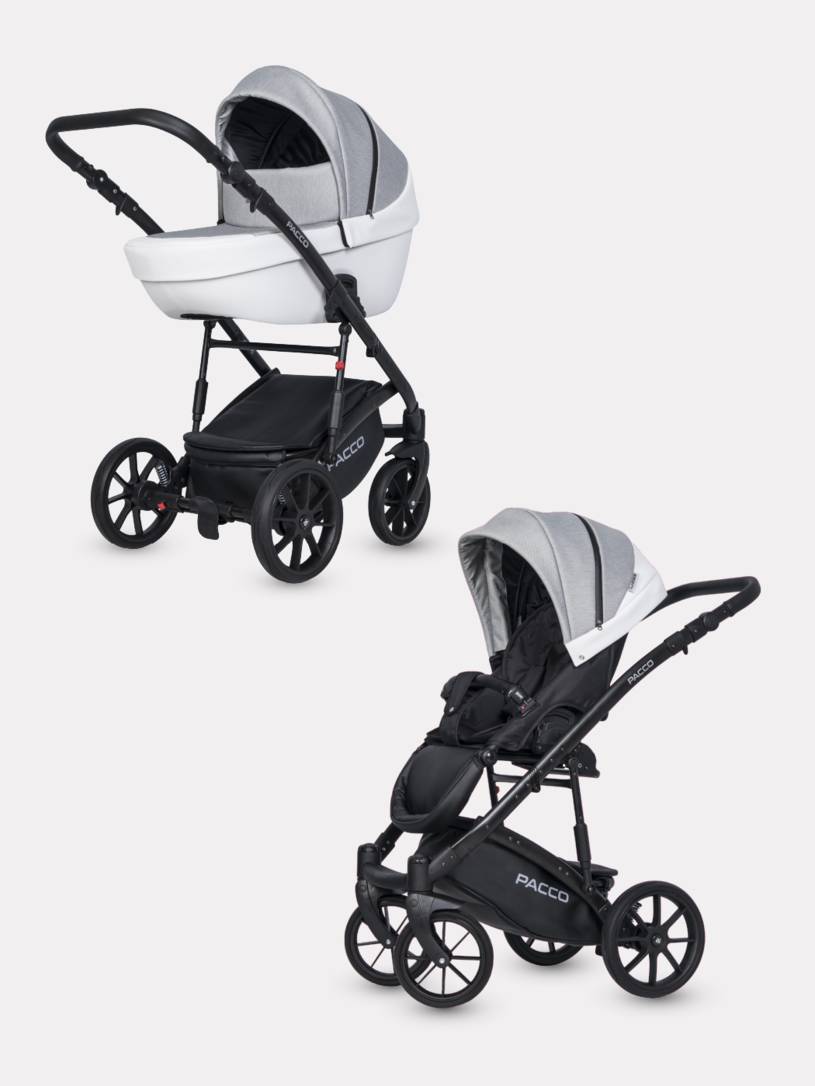 Коляска 2 в 1 RIKO BASIC PACCO 05 GREY FOX