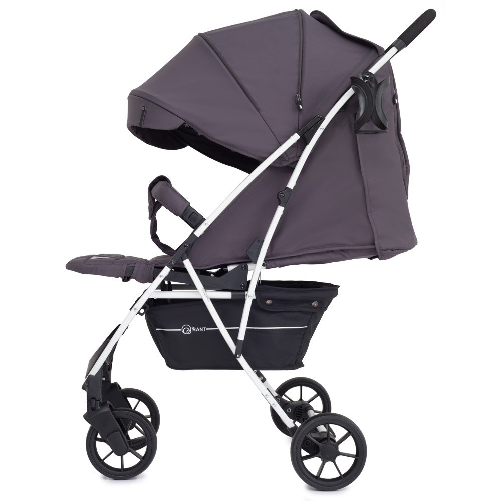 Коляска прогулочная Rant Largo Star Moon Grey. Цвет: Темно-серый