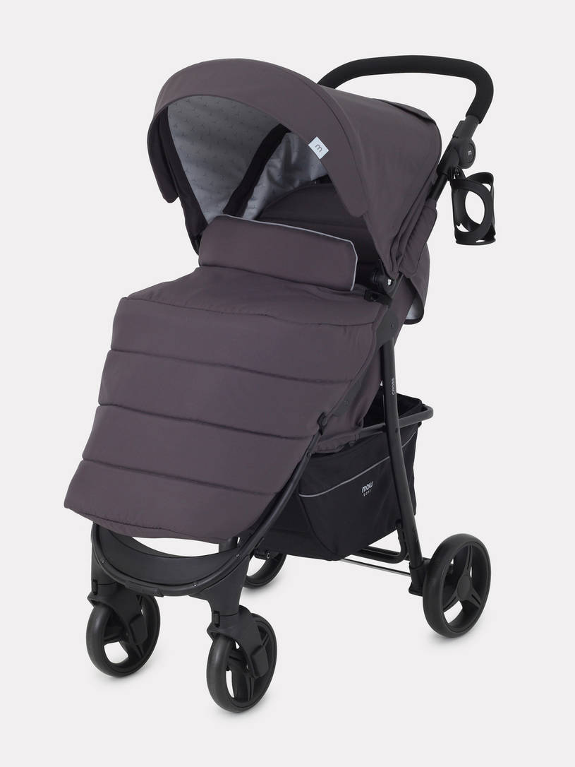 Коляска прогулочная Mowbaby Cross 2024 carbon