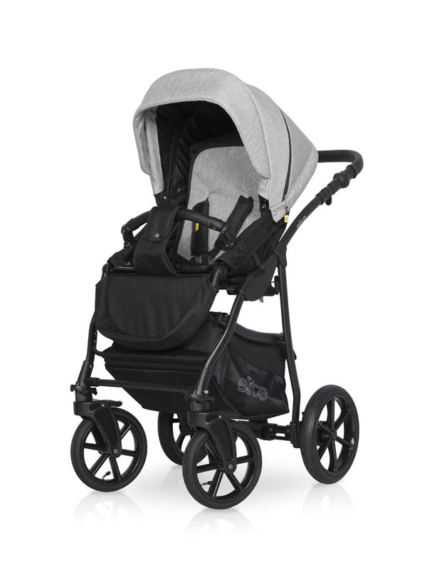 Коляска 3 в 1 Expander Elite 03 Silver светло-серый