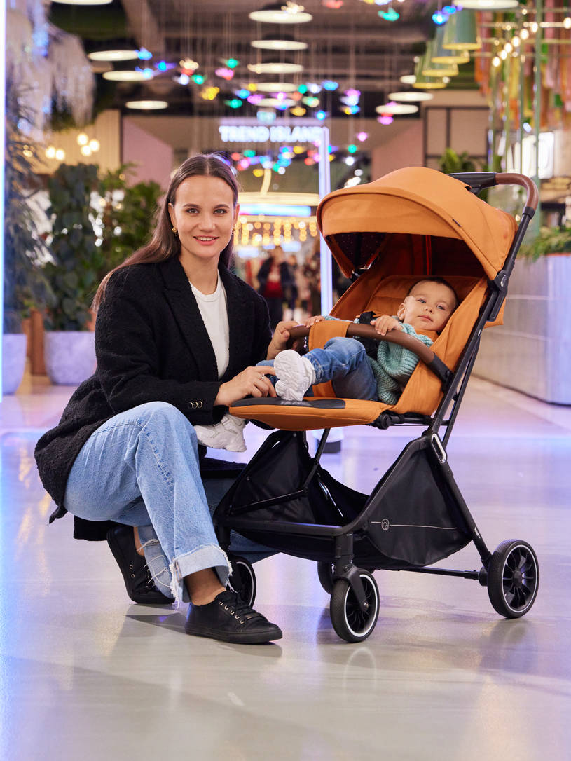 Коляска прогулочная Rant Basic Joy Orange