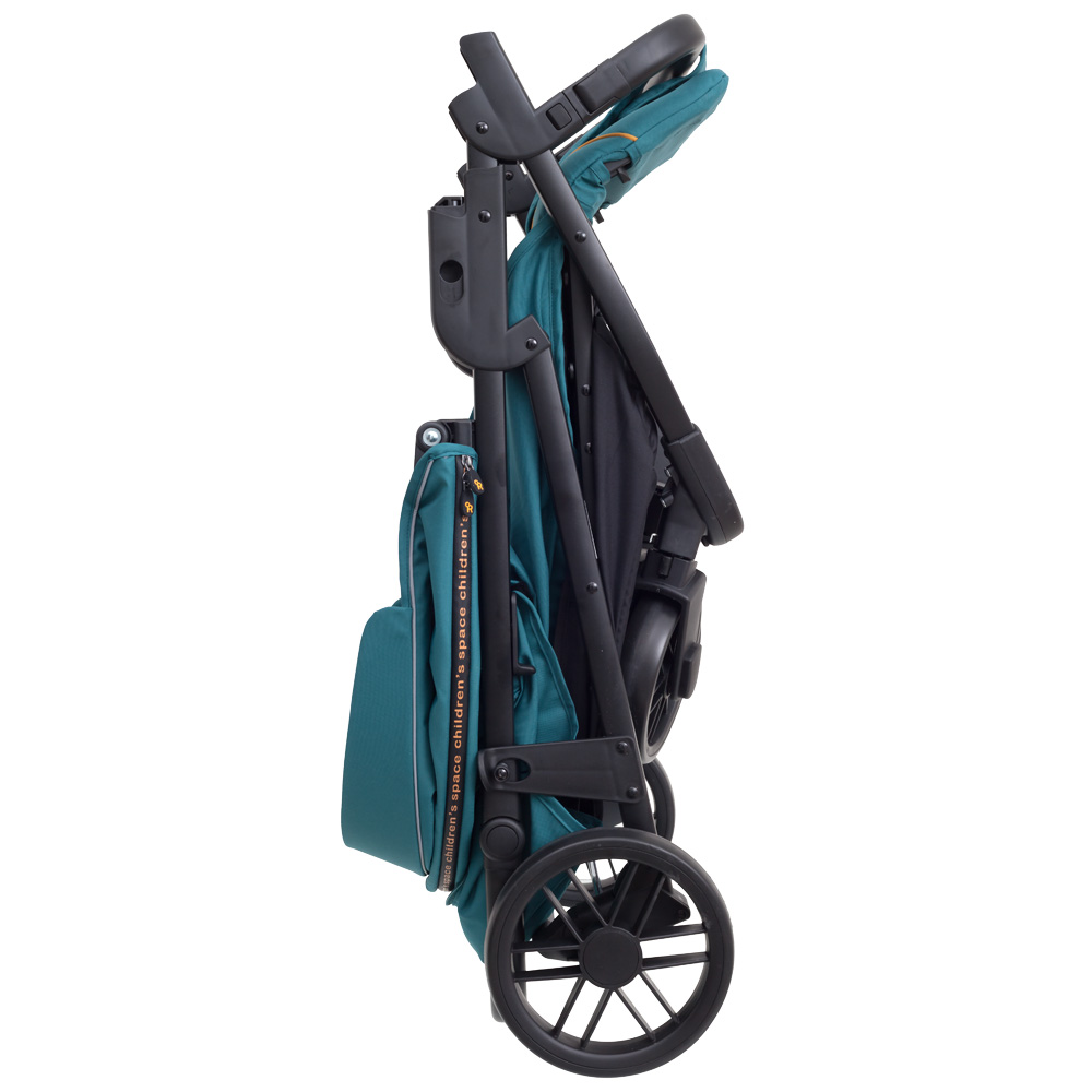 Коляска прогулочная Rant Vega Deep Malachite. Цвет: Бирюзовый