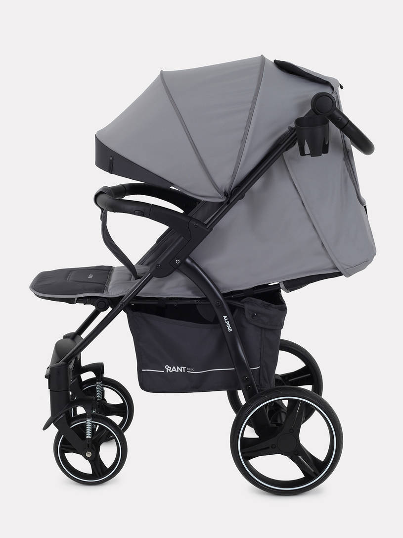 Коляска прогулочная Rant Basic Alpine EVA 2024 grey