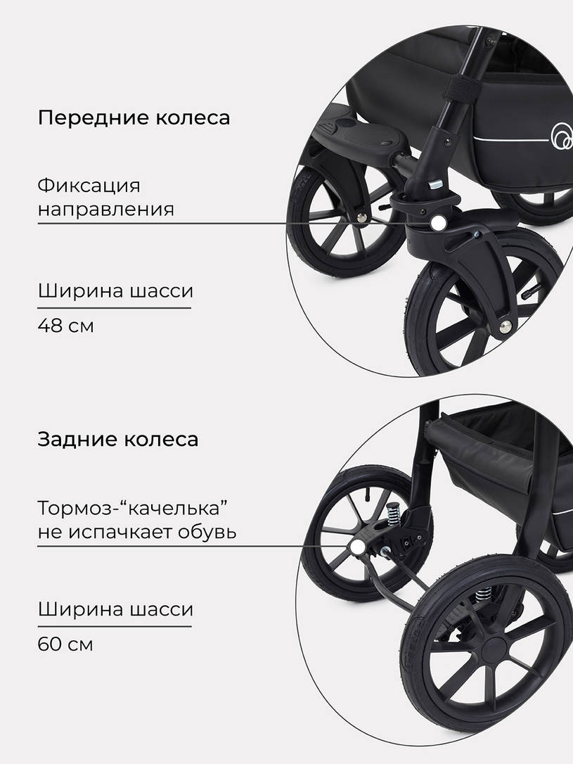 Коляска 3 в 1 Rant Patio Aquamarine