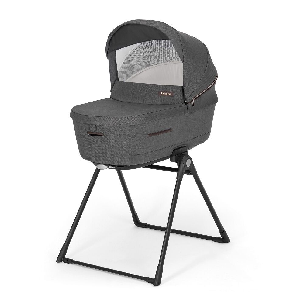 Коляска 3 в 1 Inglesina Aptica New с подставкой под люльку Stand Up, Velvet Grey