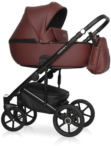 Коляска 3 в 1 Riko Basic Ozon 04 коричневый