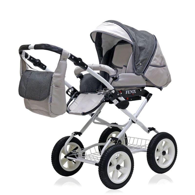 Коляска 2 в 1 Rant Fenix Classic 08 серый