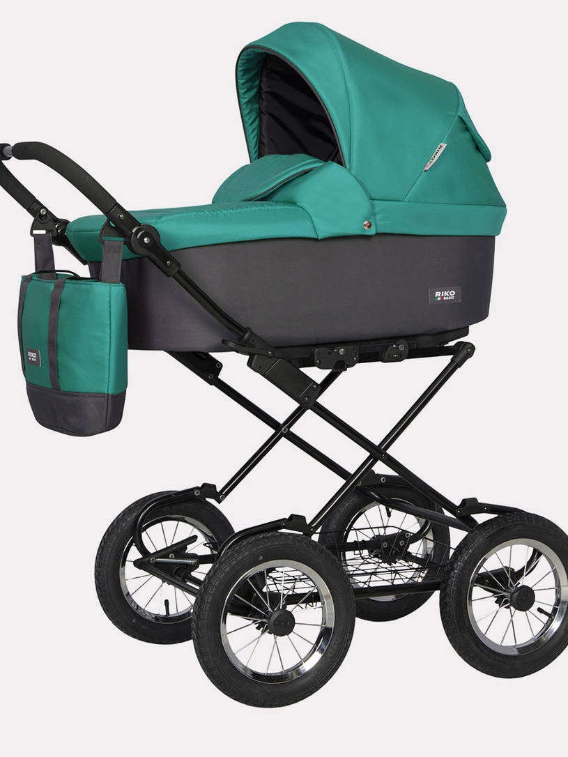 Коляска 2 в 1 Riko Basic Bella Classic 03 мятный