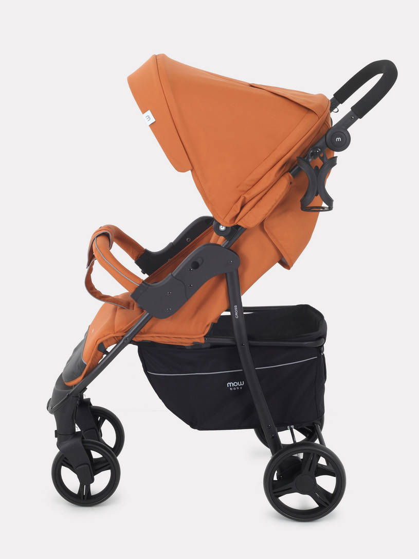 Коляска прогулочная Mowbaby Cross 2024 brown