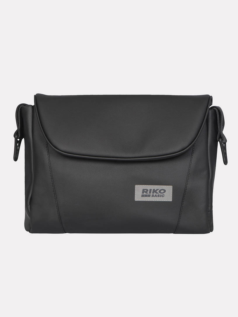 Коляска 2 в 1 Riko Basic Montana Ecco 12 Black черный