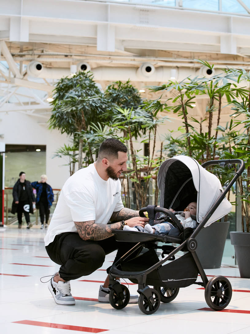 Коляска прогулочная Rant Basic Energy Grey