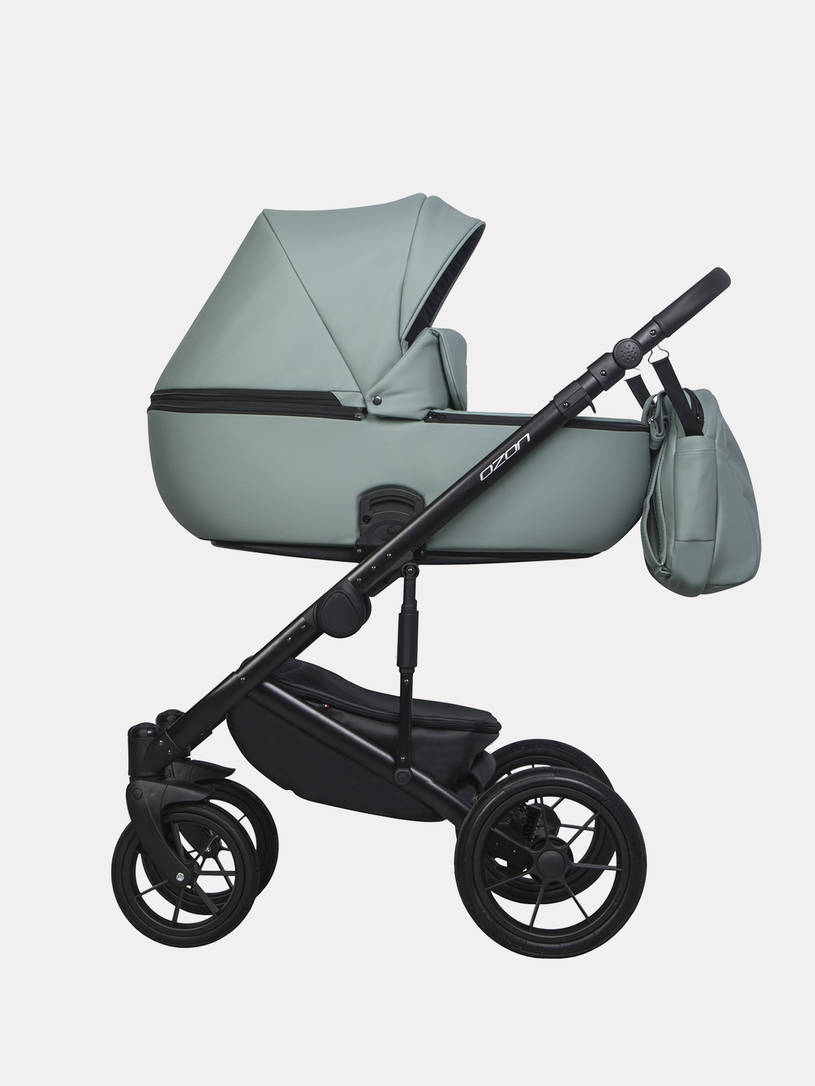 Коляска 2 в 1 Riko Basic Ozon Pastel 05, оливковый