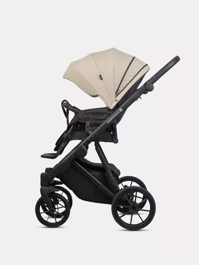Коляска 2 в 1 Riko Basic Montana X 02 бежевый