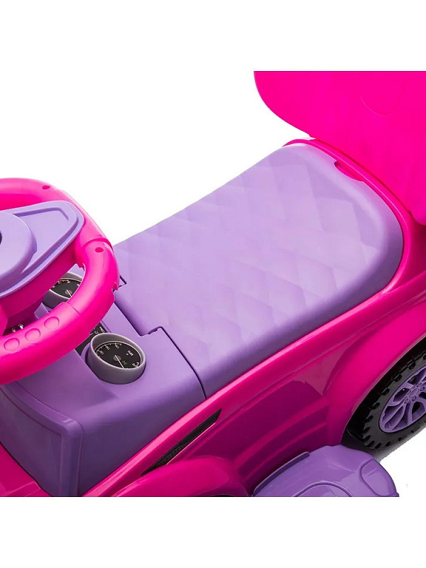 Каталка с ручкой Sevillababy Sport Car 3 в 1 614W розовый