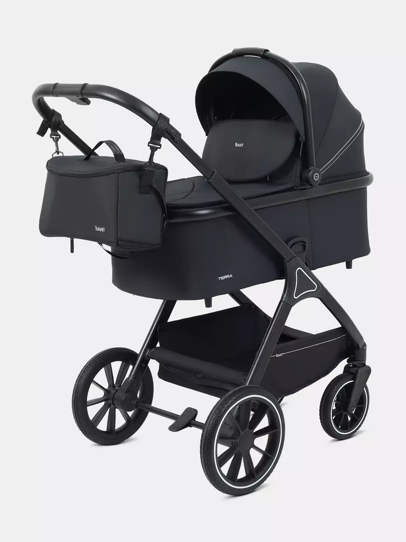 Коляска 2 в 1 Rant Basic Terra Black
