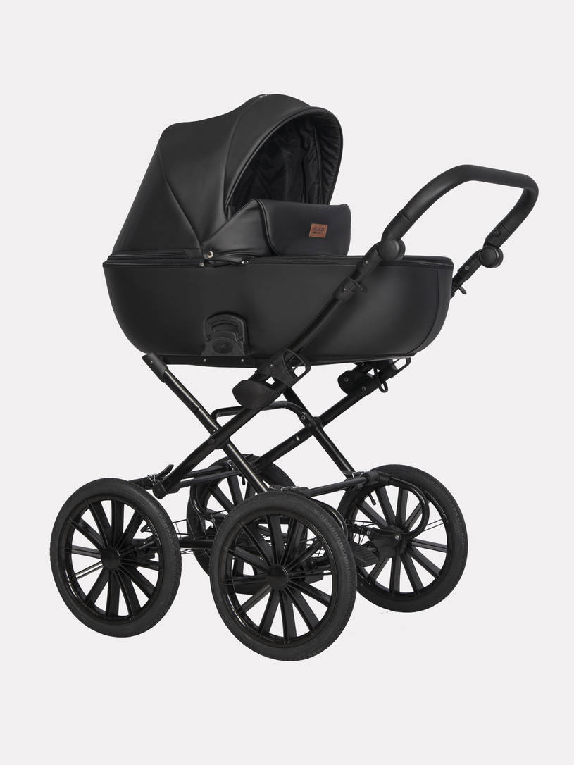 Коляска 2 в 1 Riko Basic Ozon Prestige 06 черный