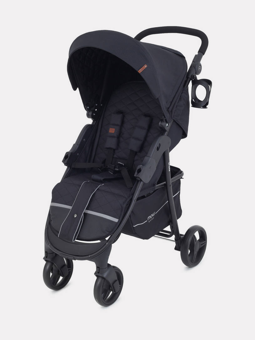 Коляска прогулочная Mowbaby Cross Gold Black